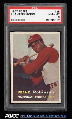 1957 Topps Frank Robinson ROOKIE RC 35 PSA 8 NMMT PWCC