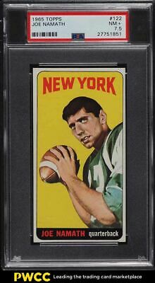 1965 Topps Football Joe Namath SP ROOKIE RC 122 PSA 75 NRMT