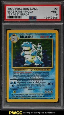 1999 Pokemon Game Holo Blastoise 2 PSA 9 MINT