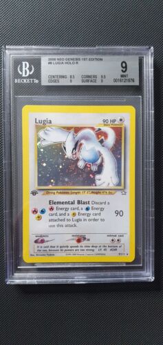 Pokemon Neo Genesis Lugia 1st Edition Holo BGS 9 Mint 1 Edition  9 111