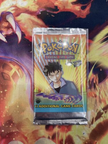 POKEMON 2 PACKS Gym Heroes 1st edition SEALED MINT Pesantiwheight 217 g