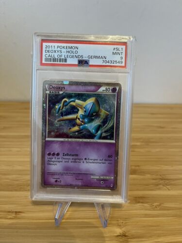 Pokemon Deoxys Ruf der Legenden 2011 Shiny SL1 PSA 9