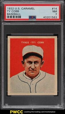 1932 US Caramel SETBREAK Ty Cobb 14 PSA 7 NRMT