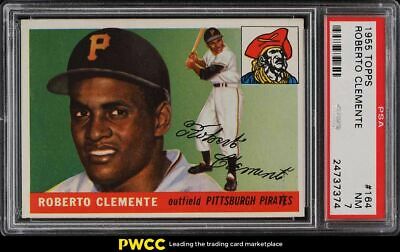 1955 Topps Roberto Clemente ROOKIE RC 164 PSA 7 NRMT