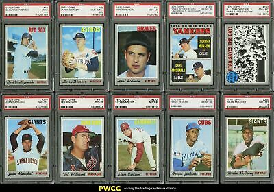 1970 Topps Ultra HighGrade Nr COMPLETE PSA SET Yaz Mays Ryan Seaver Munson RC