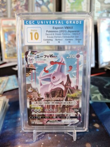 ESPEON VMAX 189SP POKEMON EEVEE HEROES JAPANESE CGC 10 Pristine 