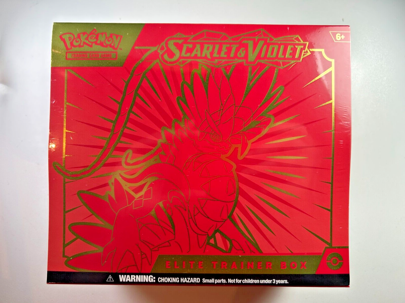 Pokemon Card Scarlet  Violet Koraidon ETB Elite Trainer Box ENGLISH OVP Sealed