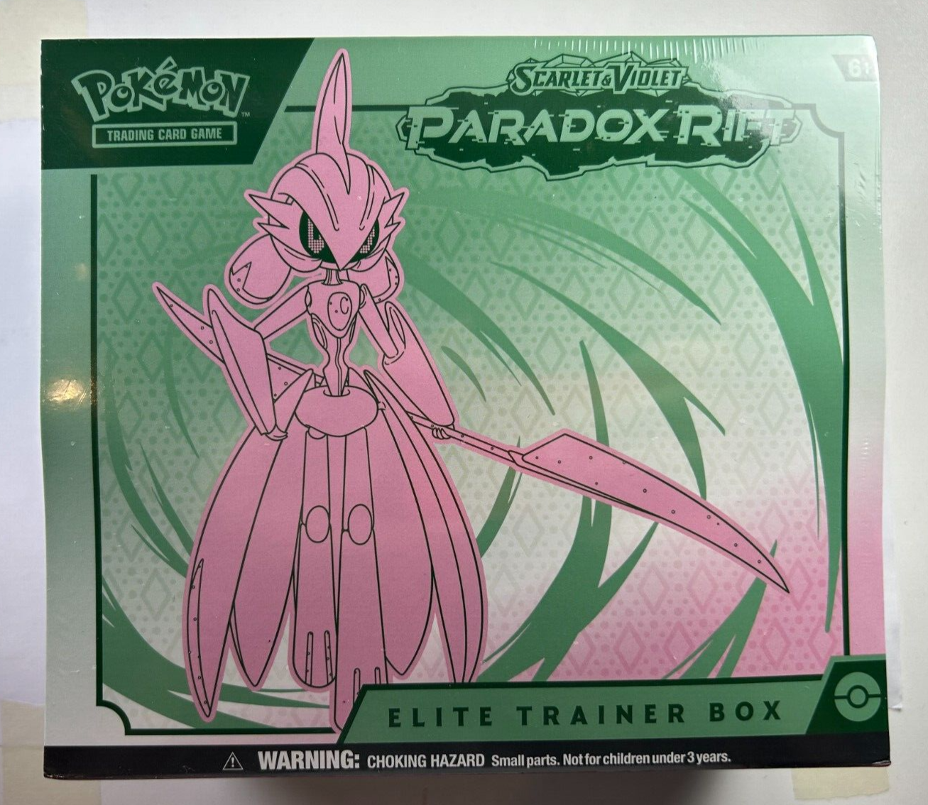 Pokemon Paradox Rift Iron Valiant Elite Trainer Box ETB Scarlet  Violet English