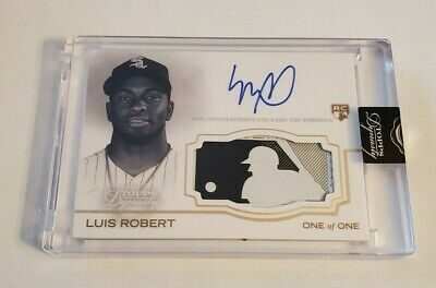 B17075  2020 Topps Dynasty MLB Logo Rookie Autograph Patch Luis Robert 11
