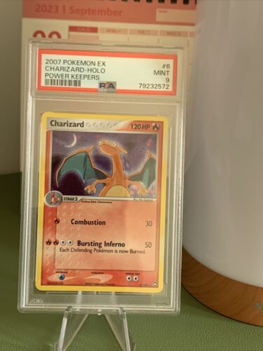 Pokemon Charizard 6108 EX Power Keepers Holo PSA 9 MINT