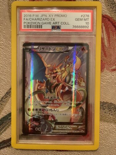 Pokemon Japanese Promo XY 276XYP Charizard EX Art Book 2016 PSA 10