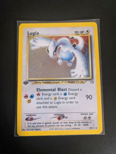 Lugia 9111 Neo Genesis 1st Edition Holo NM Pokemon Card 2000