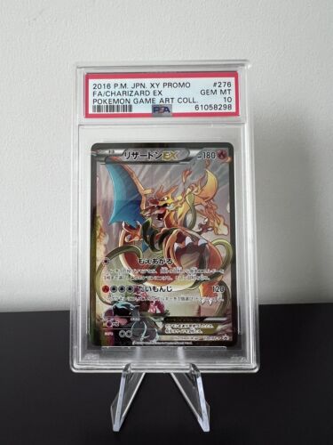 Pokemon PSA 10  Charizard EX Japanese  XY Promo Game Art Collection 276 2016