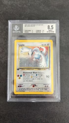 Pokemon Neo Genesis 1 Edition Lugia BGS 85 English