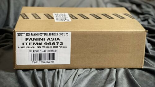 2020 PANINI NFL FOOTBALL FB PRIZM TMALL SEALED FULL CASE INC 20 BOXES ASIA ONLY