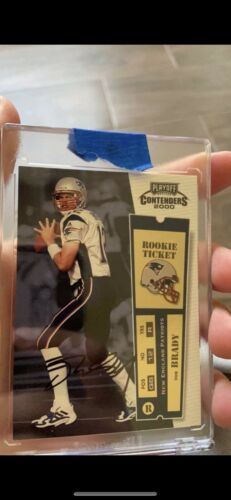 Tom Brady Contenders Rookie 2000 