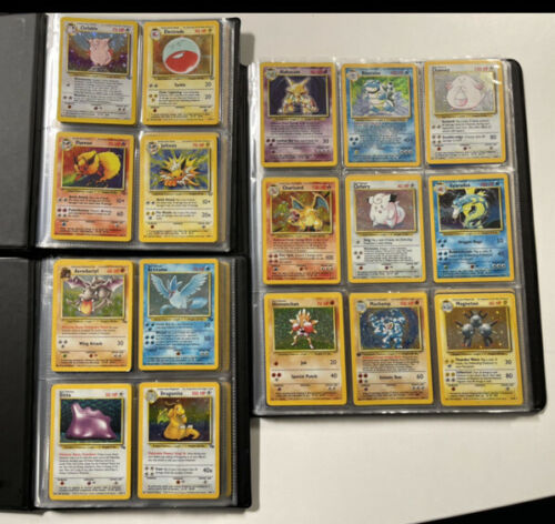 Pokemon Complete Base Fossil Jungle Rocket FULL 1999 PSA Charizard RARE