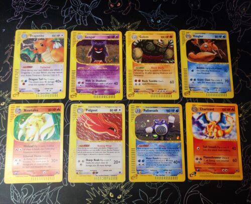 Pokemon Expedition Lot Charizard Gengar Dragonite E Series Wotc