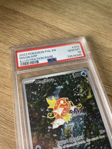 PSA 10 2023 Pokemon Magikarp Paldea Evolved Illustration Rare English 203193