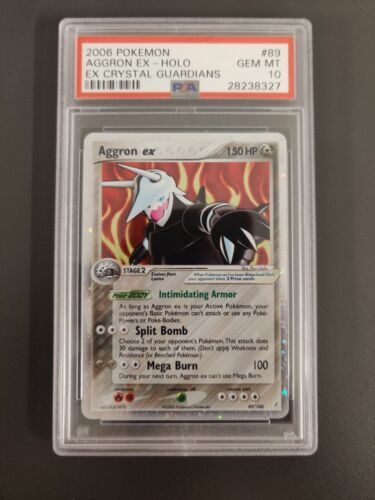 Pokemon Aggron Ex PSA 10 Gem Mint Englisch 89 Crystal Guardians Low Pop 43