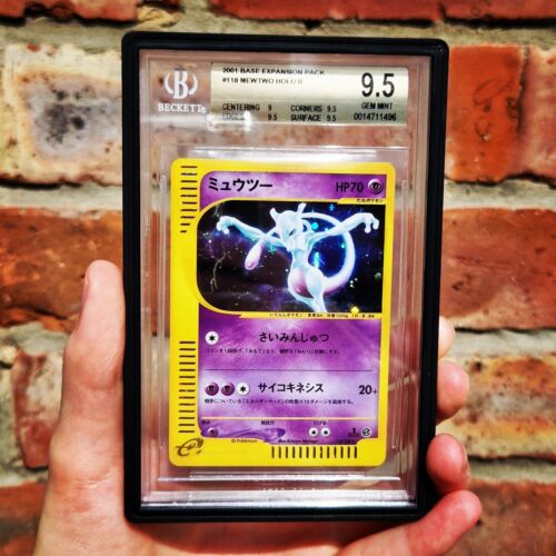 BGS 95 Mewtwo Expedition Japanese 1st edition Holo 20165 Pokemon GEM MINT PSA