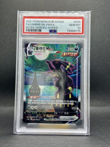 Pokemon Umbreon Vmax 095069 s6a Eevee Heroes Alternative Art PSA 10 Gem MINT