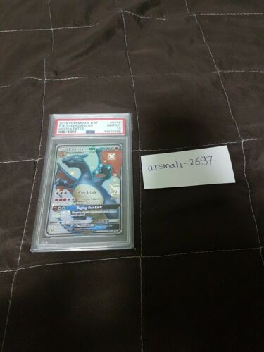 Pokemon Hidden Fates Karte Shiny Glurak GX  Charizard SV49SV94 PSA Gem Mint 10