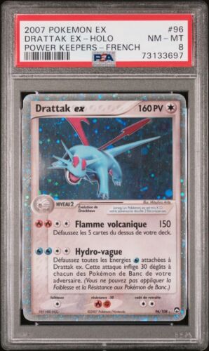 Carte Pokmon Drattak EX 96108 EX Gardiens Du Pouvoir PSA 8 FR