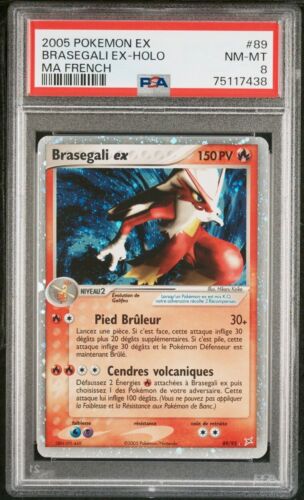 Carte Pokmon Brasegali EX 8995 EX Team Aqua Vs Team Magma PSA 8 FR