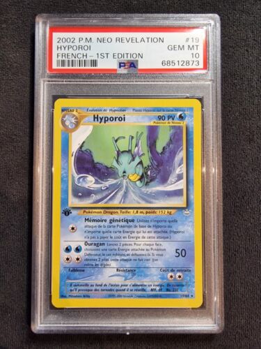  Hyporoi PSA 10 Rare 1964 Neo Revelation Arita Edition 1 Fr Carte Pokemon