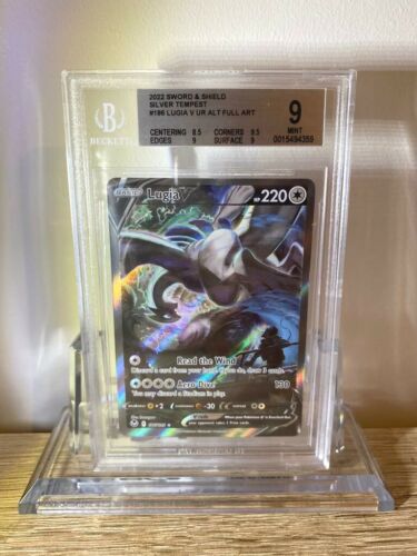 Pokemon Lugia V Alt Art 186 Silver Tempest EN BGS 9 graded PSA BGS PGS 