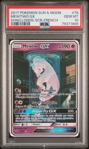  Mewtwo Incubateur 7673 Lgendes Brillantes PSA 10 Fr Carte Pokemon Pca 