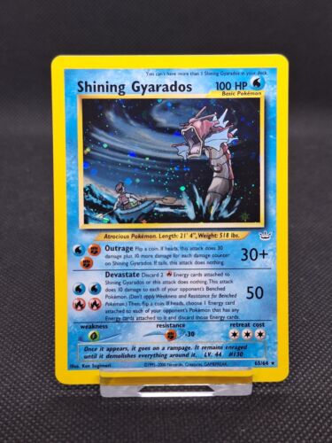 Pokemon Shining Gyarados Neo Revelation 6564 Holo Secret Rare WOTC NMM 