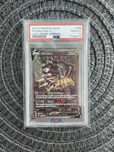 Pokemon Giratina V Alternativ PSA 10 EINZELSTCK 11 