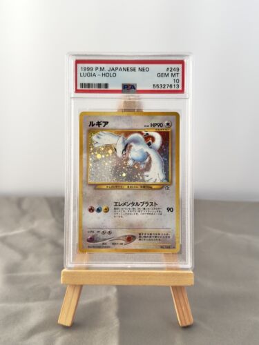 PSA 10 Lugia Neo Genesis 249 2000 Japanese Pokemon Card GEM MINT Holo