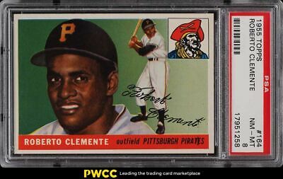 1955 Topps Roberto Clemente ROOKIE RC 164 PSA 8 NMMT