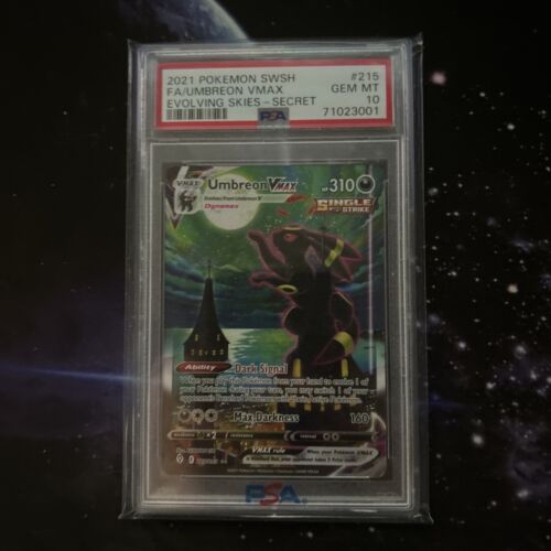 Pokemon Umbreon VMax PSA10