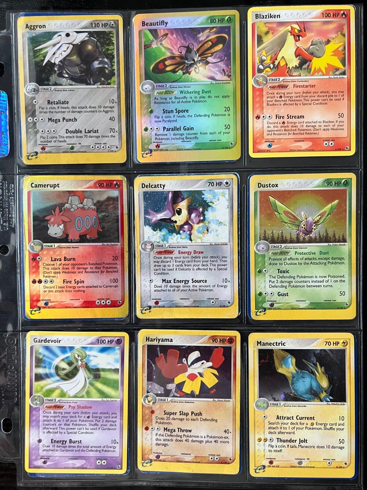 Pokemon Complete EX Ruby  Sapphire 109109 ALL EX Mewtwo