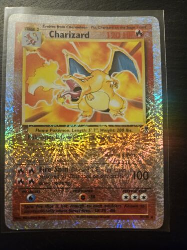 Charizard 3110 Reverse Holo Legendary Collection Pokemon Card WOTC HP