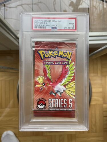 2007 Pokemon Pop Serie 5  Foil Pack sealed MINT PSA 9        hnl CGCBGSGSG