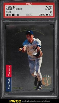 1993 SP Foil Derek Jeter ROOKIE RC 279 PSA 9 MINT