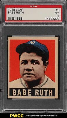 1948 Leaf Babe Ruth 3 PSA 7 NRMT