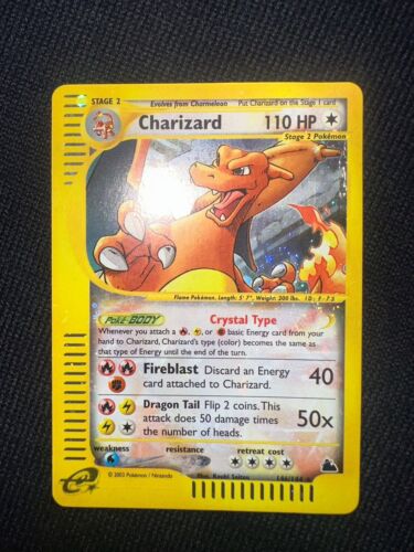 Charizard crystal skyridge ENG pokemon 146144 holo psa bgs