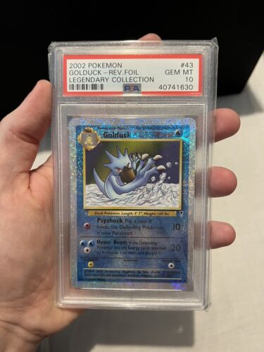 Pokemon Legendary Collection Golduck Reverse Holo 43 PSA 10 Gem Mint