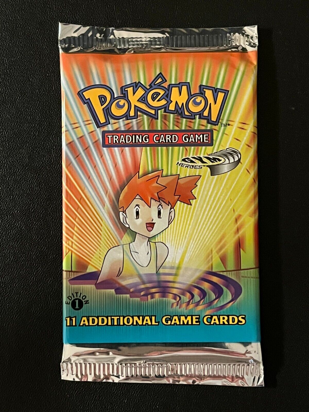 Factory Sealed 1st Edition Gym Heroes Booster Pack Box Pokemon Card