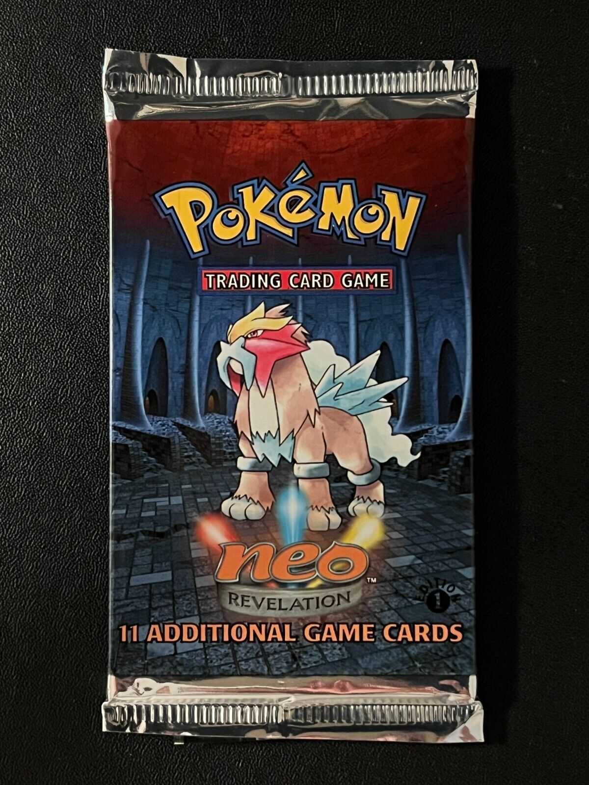 Factory Sealed 1st Edition Neo Revelation Booster Pack Box Pokemon Card Entei