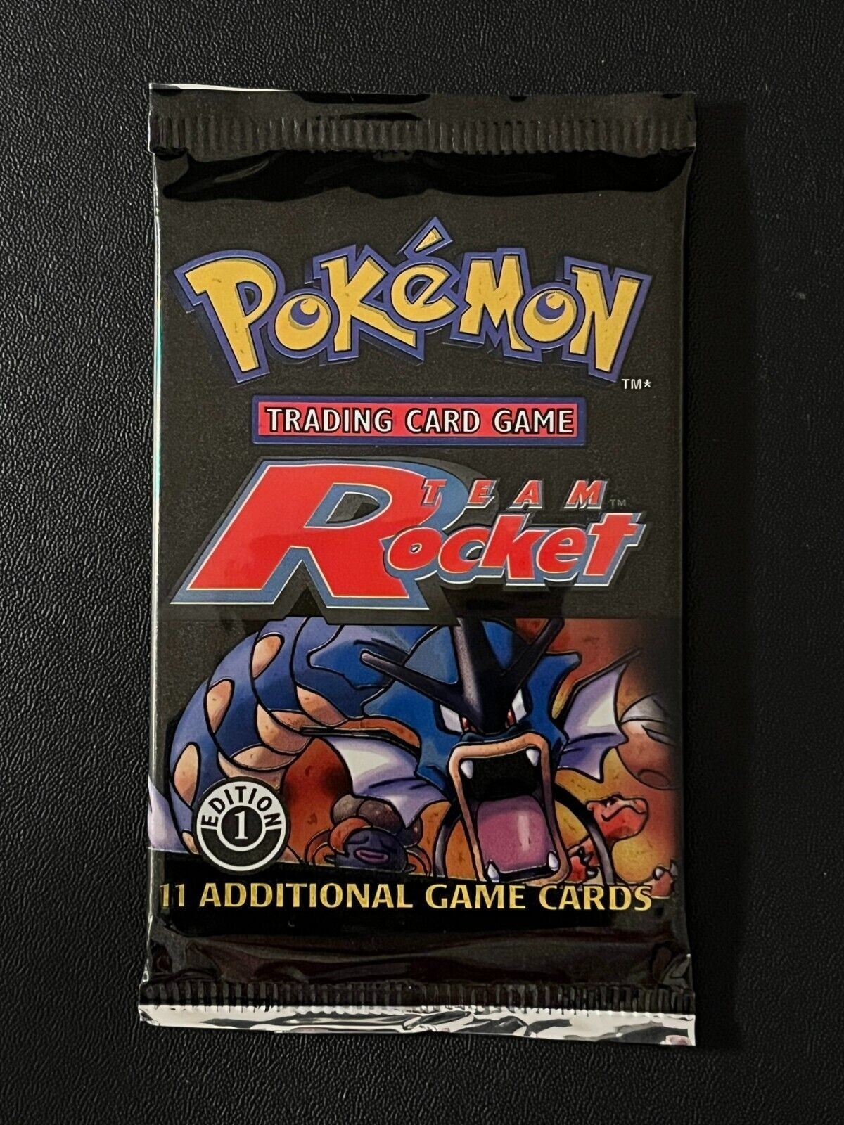 Factory Sealed 1st Edition Team Rocket Booster Pack Box Pokemon Card Gyarados