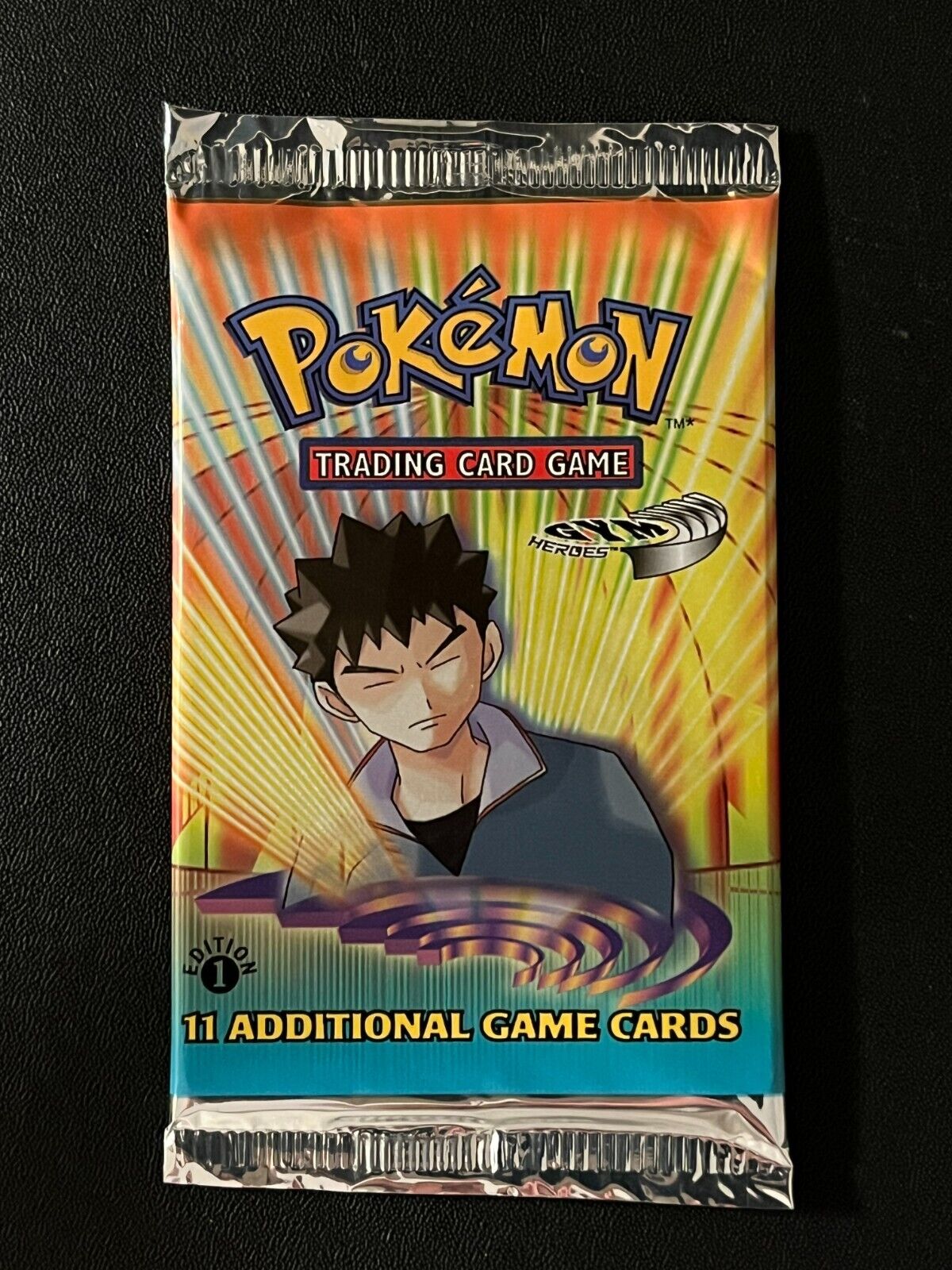 Factory Sealed 1st Edition Gym Heroes Booster Pack Box Pokemon Card